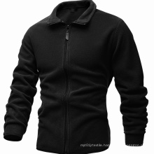 2021 Oversized  Winter Men's Jacket Slim Double-Sided Velvet Tactical Sweater Casual Collar Zipper Solid Color Coat